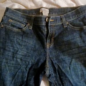 Indigo blue jeans from the Gap boot cut